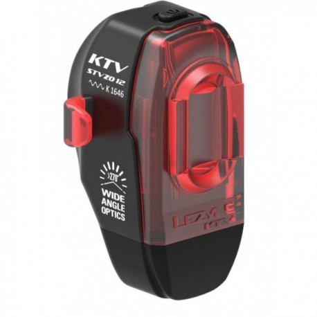 Luce posteriore Lezyne KTV DRIVE 11 Lumen nero batteria ricaricabile integrata
