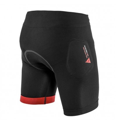 Shorts protettivi Dainese SCARABEO SHORTS nero/rosso taglia Youth S
