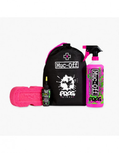 Muc-Off Kit  pulizia per la bici Frog Clean & Lube Kids