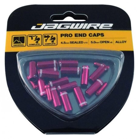 Jagwire Universal Pro End Cap Kit 4,5mm red