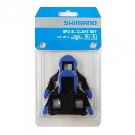 Shimano tacchette SPD-SL SM-SH12 blu