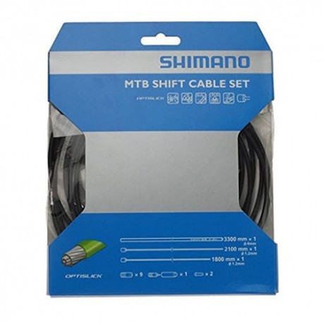 Set cavi cambio MTB shimano Optislick