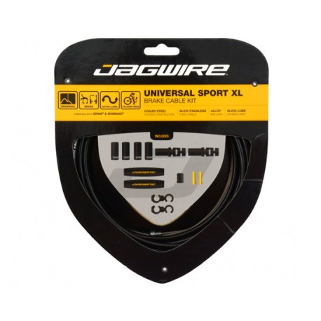Kit cavi e guaine per freno Jagwire Universal Sport XL nero