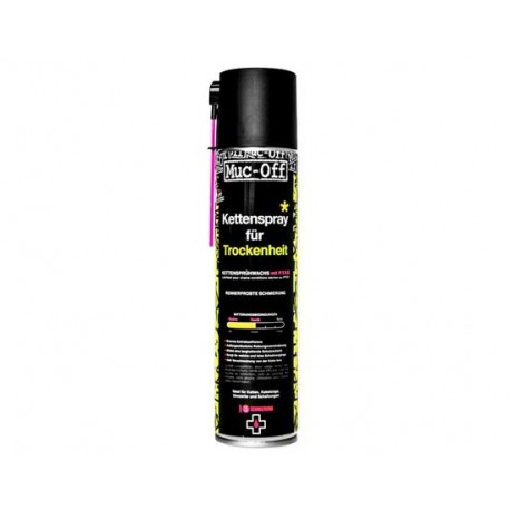 Muc-Off Dry lubrificante spray per catena 400ml