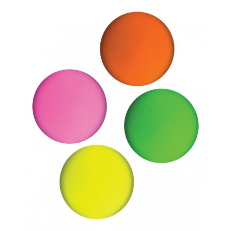 Sport-One palline fluo per racchettoni confezione da 4 pezzi