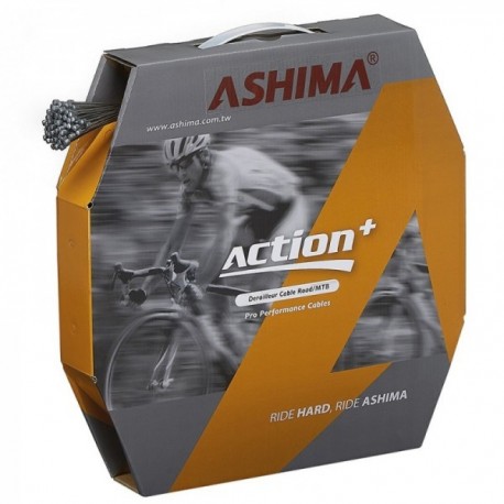 Filo cambio Ashima ACTION+ Shimano acciaio inox confezione da 100 pezzi