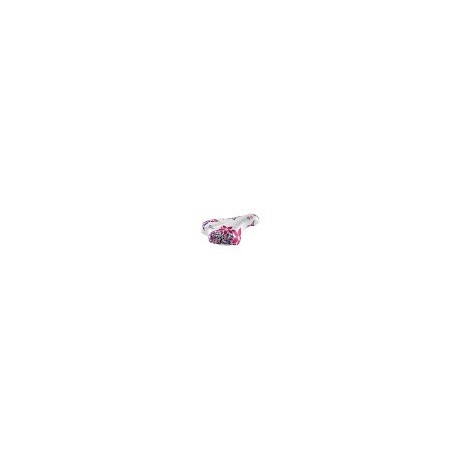 Sella bambina MVTEK FLOWERS 14/16 210x140mm bianco/rosa