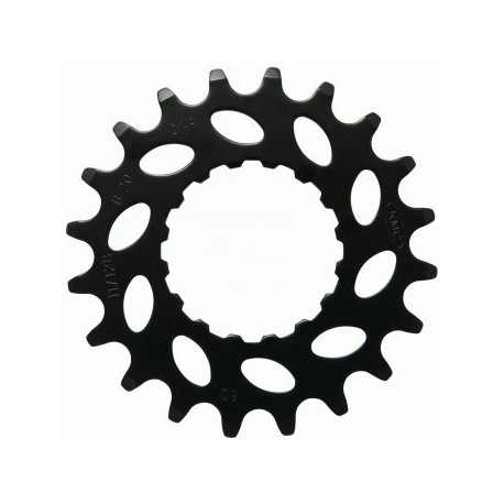KMC, Pignoni, E-Bike, Bosch, per Active e Performance Line, 19d, 11/128", materiale: Chromoly, colore: nero
